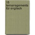 15 Lernarragements für Englisch