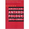 American Anthropology, 1971-1995 door Darnell