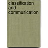 Classification and Communication door S.R. Ranganathan