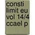 Consti Limit Eu Vol 14/4 Ccael P