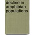 Decline In Amphibian Populations