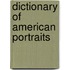 Dictionary Of American Portraits