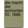 Die Macht der Archonten 05. 1666 door Jean-pierre Pecau
