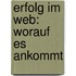 Erfolg im Web: worauf es ankommt
