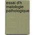 Essai D'h Matologie Pathologique