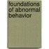 Foundations Of Abnormal Behavior