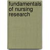 Fundamentals Of Nursing Research door Dorothy Young Brockopp