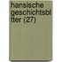Hansische Geschichtsbl Tter (27)