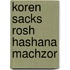 Koren Sacks Rosh Hashana Machzor