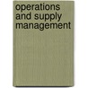 Operations And Supply Management door Jacobus