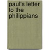 Paul's Letter To The Philippians door Iii Witherington Ben