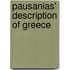 Pausanias' Description Of Greece