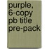 Purple, 6-copy Pb Title Pre-pack