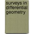 Surveys In Differential Geometry