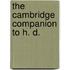 The Cambridge Companion To H. D.