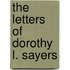 The Letters Of Dorothy L. Sayers