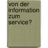 Von Der Information Zum Service?