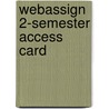 Webassign 2-Semester Access Card door Webassign