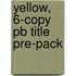 Yellow, 6-copy Pb Title Pre-pack