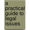 A Practical Guide to Legal Issues door Dinah Brothers