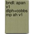 Bndl: Apan V1 Dlph+Cobbs Mp Ah V1