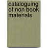 Cataloguing of Non Book Materials door Anil Kumar Dhiman