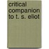 Critical Companion To T. S. Eliot
