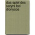 Das Spiel Des Satyrs Bei Dionysos