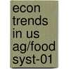Econ Trends In Us Ag/food Syst-01 door Milton C. Hallberg