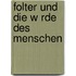 Folter Und Die W Rde Des Menschen