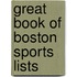 Great Book Of Boston Sports Lists