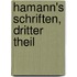 Hamann's Schriften, Dritter Theil