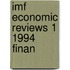 Imf Economic Reviews 1 1994 Finan