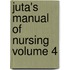 Juta's Manual of Nursing Volume 4