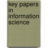 Key Papers In Information Science door Robert Griffith