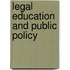 Legal Education And Public Policy