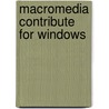 Macromedia Contribute For Windows door Tom Negrino