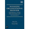 Managing Organizational Behaviour by Henry Tosi