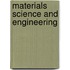 Materials Science And Engineering