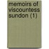 Memoirs Of Viscountess Sundon (1)