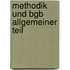 Methodik Und Bgb Allgemeiner Teil