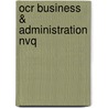 Ocr Business & Administration Nvq door John Sutherland