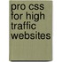 Pro Css For High Traffic Websites