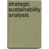 Strategic Sustainability Analysis by Wolfgang Schade