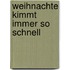 Weihnachte kimmt immer so schnell