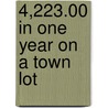4,223.00 In One Year On A Town Lot door H. Cecil Sheppard