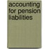 Accounting For Pension Liabilities