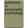 Advances In Personality Psychology by Sarah E. Hampson