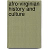 Afro-Virginian History and Culture by John Saillant