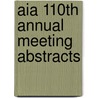 Aia 110th Annual Meeting Abstracts by The Archaeological Institute of America